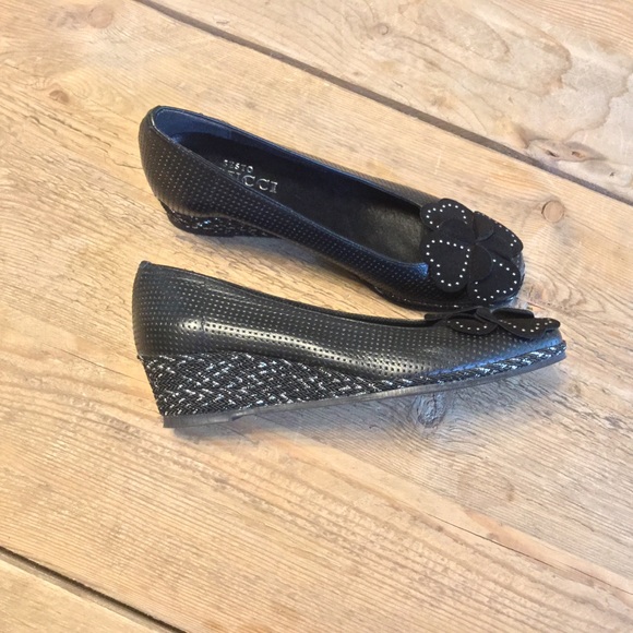 Sesto Meucci Mailie Leather Epadrilles Size 6 - Picture 3 of 5